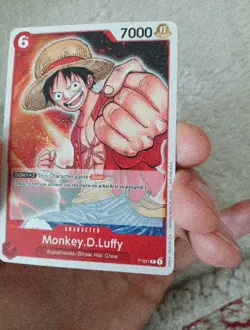 Monkey D luffy P-001 Promotion Pack 2022 Pre Errata One piece Card Game - Image 3