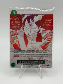 One Piece OP13 3rd Anniversary Treasure Pack Campaign Promo Set Of 7 - English - Image 2
