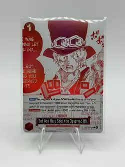 One Piece OP13 3rd Anniversary Treasure Pack Campaign Promo Set Of 7 - English - Image 5