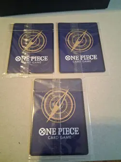 LOT OF 3 One Piece Black Maria Illustration Box OP08-074 Promo Foil Sealed!!! - Image 3
