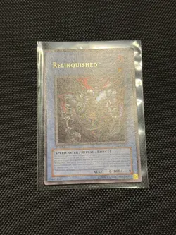 Yugioh - Name Shift - Relinquished SDP-001 Ultra Rare 1st Edition - Image 3