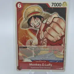 Monkey D. Luffy (Promotion Pack 2022) P-001 One Piece Promo Card Pre-errata Rush - Image 2