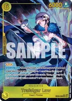 One Piece Heroines Edition Trafalgar Law Alt Art EB03-062 NM english - Image 1