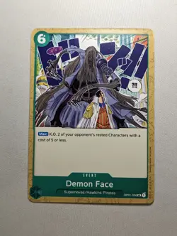Demon Face OP01-056 UC - One Piece Card Game - Romance Dawn - Image 1