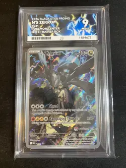 N's Zekrom 031 Black Star Promo Pokemon Center Pokemon TCG Ascended heroes ACE 9 - Image 1
