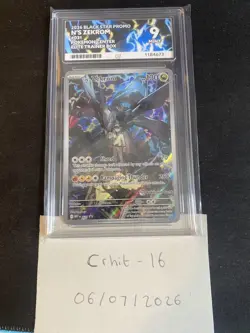 N's Zekrom 031 Black Star Promo Pokemon Center Pokemon TCG Ascended heroes ACE 9 - Image 3