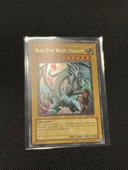 Yugioh! - Foil Shift - Blue-Eyes White Dragon LOB-001 Ultra Rare - Image 2