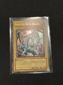 Yugioh! - Foil Shift - Blue-Eyes White Dragon LOB-001 Ultra Rare - Image 3