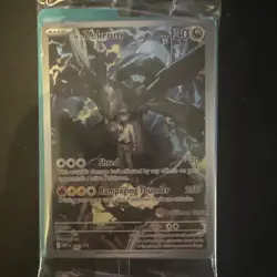 Sealed Pokemon Center N's Zekrom Stamped Promo Mega Ascended Heroes - Image 1