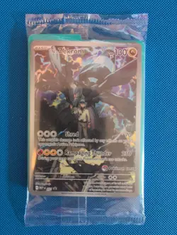 N's Zekrom Pokemon TCG Ascended Heroes Pokemon Centre Stamped Promo SEALED - Image 1
