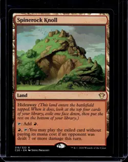x1 Spinerock Knoll R MTG Commander 2020 M/NM, English - Image 1