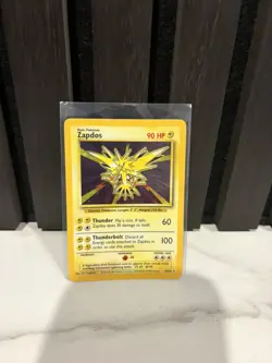 Pokemon TCG Zapdos Base Set 16/102 Holo Unlimited Holo Rare - Image 1