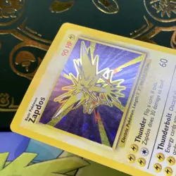 Zapdos 16/102 Base Set Holo Rare Pokemon (1999 WOTC) - LP - Image 4