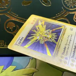 Zapdos 16/102 Base Set Holo Rare Pokemon (1999 WOTC) - LP - Image 5