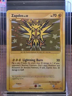 Zapdos 150/147 Supreme Victors Secret Rare Holo 70 HP English Pokemon TCG - Image 1