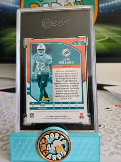 2021 Panini Absolute - Rookies Jevon Holland #165 Spectrum Gold Signatures /10 - Image 2