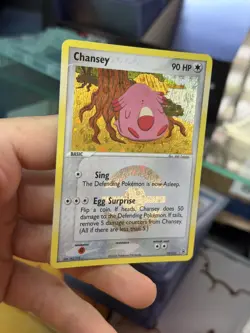 #2 Chansey 19/112 EX FireRed LeafGreen FRLG 2004 Reverse Holo Rare Pokemon Card - Image 5