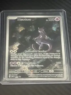 Mewtwo Pokemon TCG 151 UPC Black Star Promo #52 - Image 3