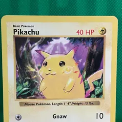 Pikachu Basic Pokemon Card Game TCG Japanese Japan Nintendo Very Rare F/S - Image 2