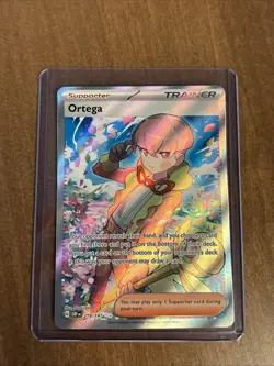 Ortega - Full Art - Obsidian Flames 219/197 Ultra Rare Pokemon Card NM - Image 1
