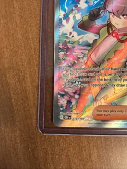 Ortega - Full Art - Obsidian Flames 219/197 Ultra Rare Pokemon Card NM - Image 5