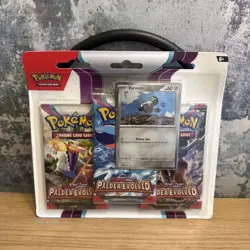 Pokemon TCG: Scarlet & Violet—Paldea Evolved Triple Pack (Varoom) - Image 1