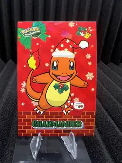Charmander - Cracked Ice Holo - Christmas Card Database - Pokemon NM - Image 1