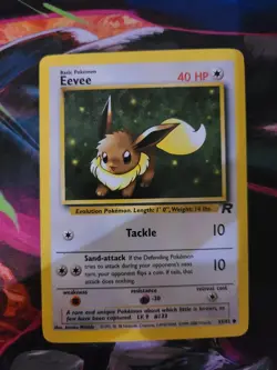 Pokemon Vintage- Team Rocket Eevee, Flareon, Jolteon, Vaporeon Dark Pokemon Lot - Image 3