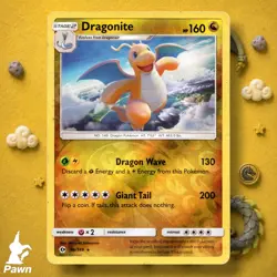 Dragonite 96/149 Sun & Moon Holo Pokemon TCG Card NM - Image 1