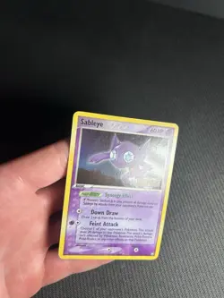 Pokemon TCG Sableye 22/108 Power Keepers Reverse Holo MP - Image 5