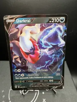 Pokemon TCG SWSH Astral Radiance Darkrai V 098/189 Ultra Rare Holo NM! - Image 1