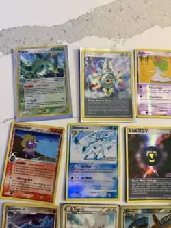 VINTAGE POKEMON CARD LOT x34 Delta Species Flygon Deoxys Holo Rare EX - Image 3