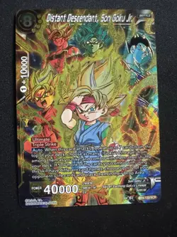 Distant Descendant , Son Goku Jr. - BT4-123 SCR - Dragonball Super Card Game - Image 1