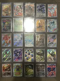 White Flare Pokemon Lot of 25 Cards Full Art - Image 1