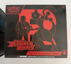Pokemon Destined Rivals & Black Bolt ETB - No Character Cards - Everything Else - Image 3