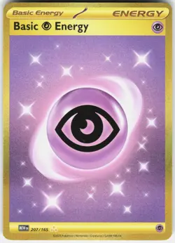 Basic Psychic Energy 207/165 Hyper Rare 151 Pokemon Holo Near Mint - Image 1