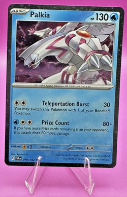 Palkia (Cosmos Holo) 040/182 Rare Miscellaneous Cards Pokemon NM L4 SWIRL🍭🍭🍭 - Image 1