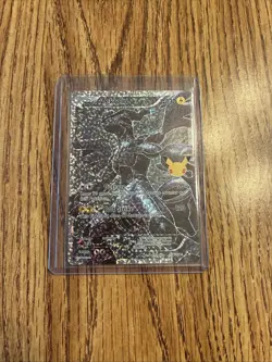 Pokemon Zekrom 114/114 Celebrations Classic Collection Holo Full Art Card TCG - Image 1
