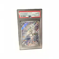 2025 Pokemon Journey Together N’s Reshiram #167/159 Box Topper PSA 10 Gem Mint - Image 1