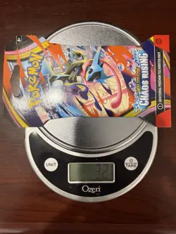 HEAVY! GOD PACKUU SIRUU 32g Chaos Rising Pokemon TCG Sleeved Booster (SEALED) - Image 1