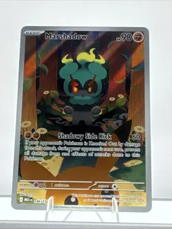 The Pokemon Company Pokemon TCG Marshadow 146/132 Me01 Illustration Rare Full A… - Image 1