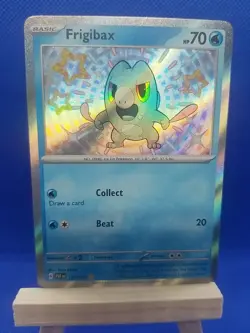 Frigibax Scarlet & Violet: Paldean Fates 128/091 Pokemon TCG Shiny Rare - Image 1