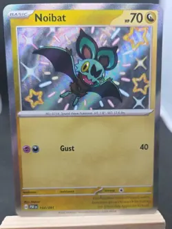 Noibat Shiny 194/091 Paldean Fates Scarlet Violet Pokemon Tcg - Image 1
