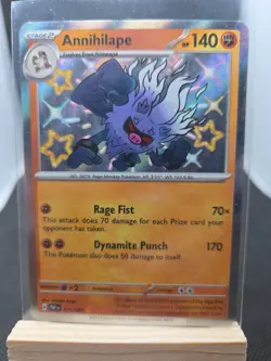 Annihilape 171/091 Paldean Fates Baby Shiny Scarlet Violet Pokemon Tcg - Image 1