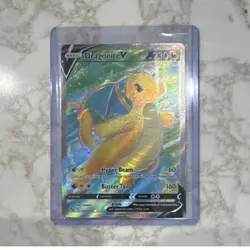 The Pokemon Company Dragonite V 076/078 Pokemon GO UR Holo Full Art Eng - Image 1