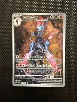 Pokemon TCG Ceruledge Illustration Surging Sparks 197/191 - Image 1
