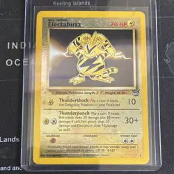 Nintendo Pokemon TCG Electabuzz 2/7 Best of Game Promo Regular 2002 Eng 70 HP - Image 1