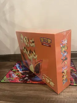 Pokemon TCG Eevee Evolutions Gift Box Flareon Chinese Sealed 2024 6+ - Image 3