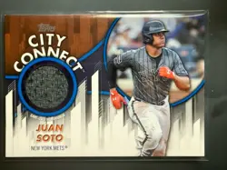 2026 Topps Series 2 City Connect Juan Soto 015/150 Swatch Collection CC2-JS - Image 1