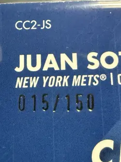 2026 Topps Series 2 City Connect Juan Soto 015/150 Swatch Collection CC2-JS - Image 3